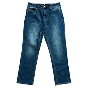 Frye Medium Wash Denim Blue Straight Leg High Rise Jeans Size 8/29